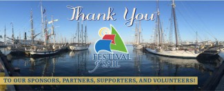 Festival of Sail Thank You