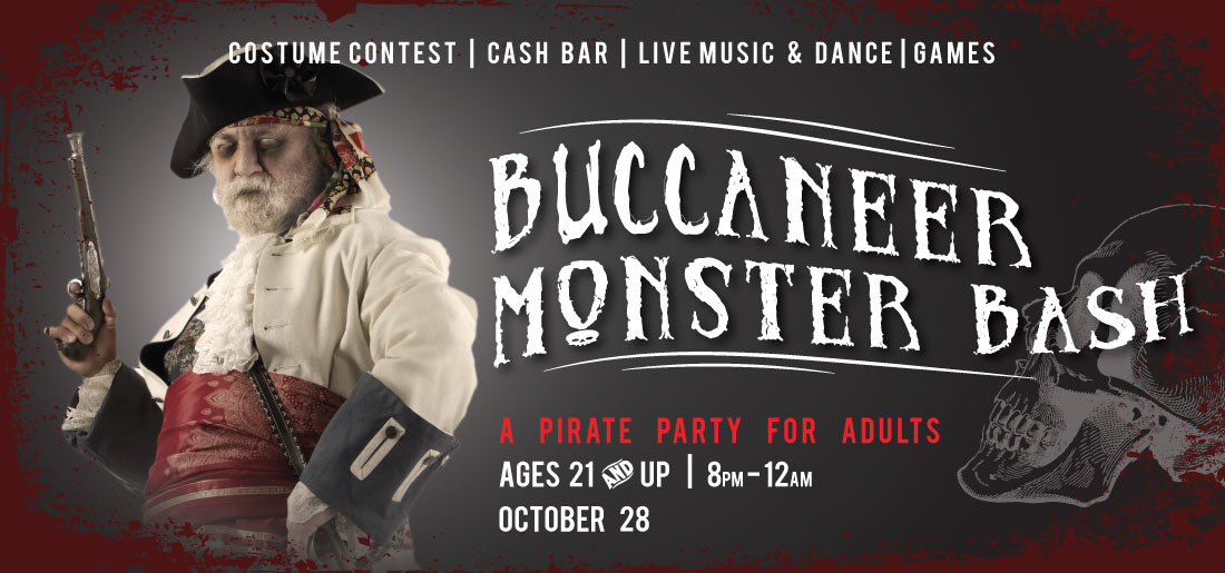 Buccaneer Monster Bash - A Pirate Party for Adults