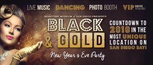 Black & Gold New Years Eve Party