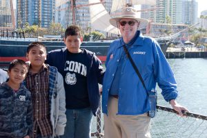 Docents at the Maritime Museum of San Diego