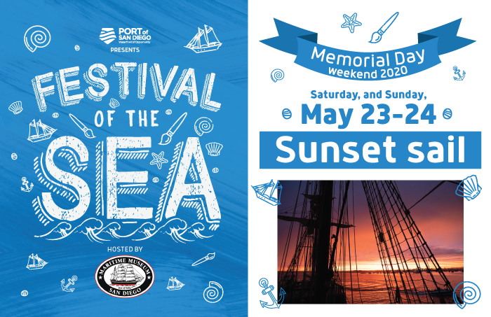 Port of San Diego presents Festival of the Sea - Sunset sail