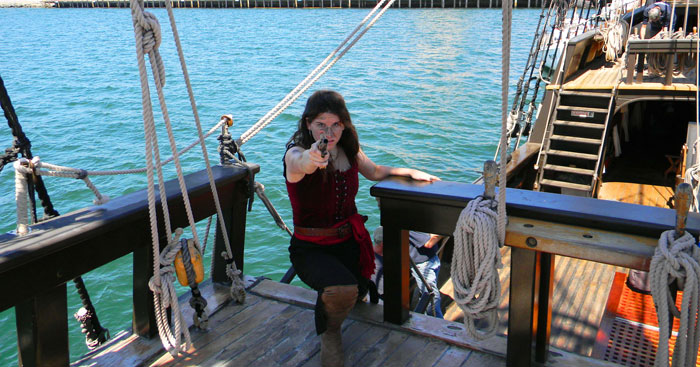 Ahoy Matey! Tour San Diego Bay On Board A Pirate Ship.