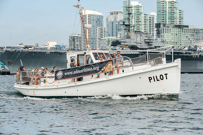 Historic Bay Cruises Aboard Pilot