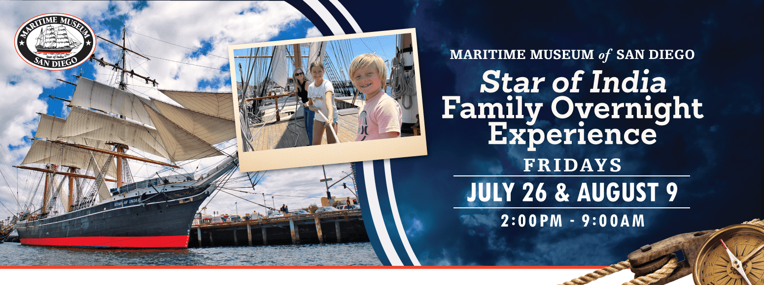 Family Overnight - Maritime Museum of San Diego