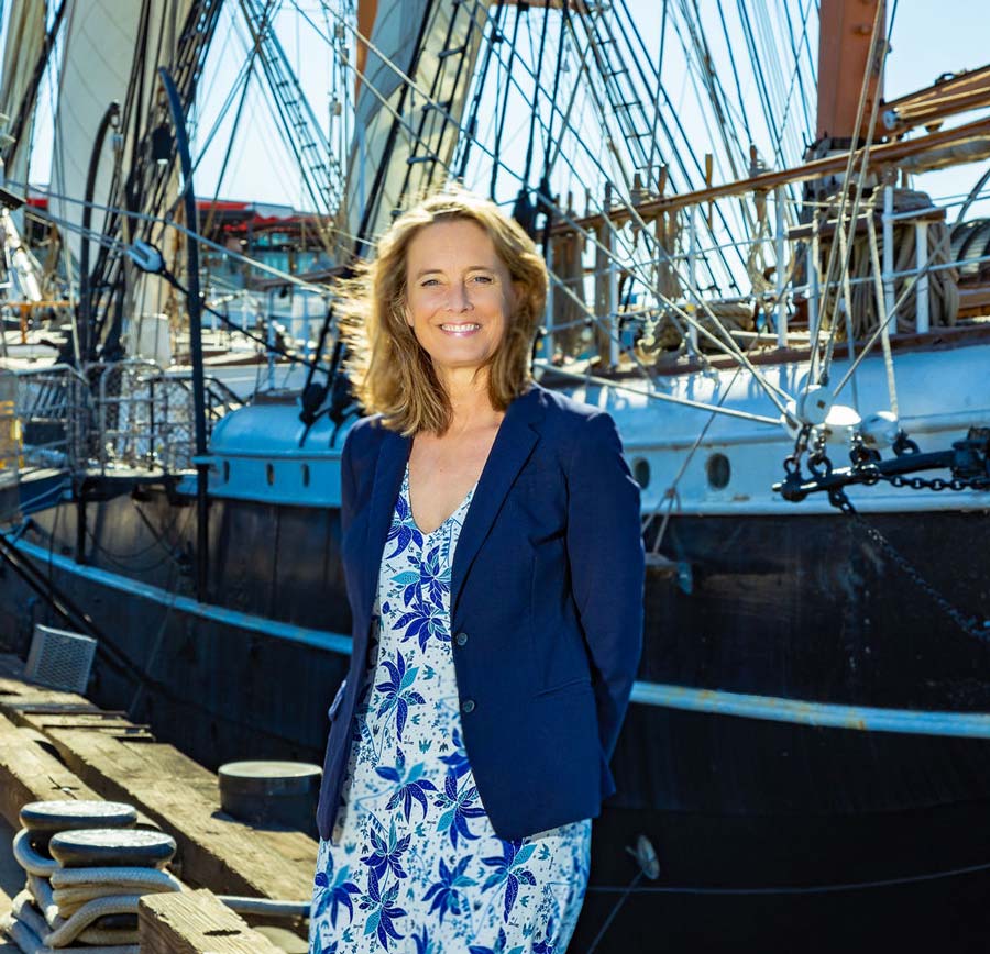 Dr. Christina Brophy, President and CEO of the Maritime Museum of San Diego