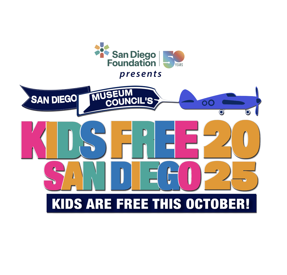 A decorative graphic for kids free October 2025